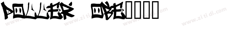 poller obe字体转换